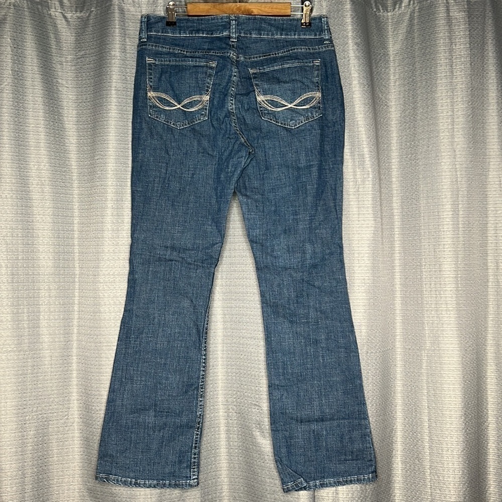 RIDERS BY LEE MID RISE BOOTCUT BLUE JEANS SIZE 10
